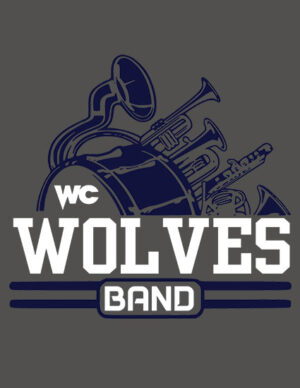 WC Wolves Band - Shop Threadin' It Up!